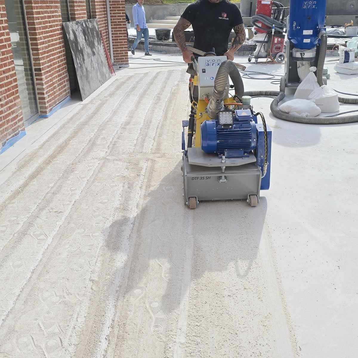 TSK Groupe - Chape béton