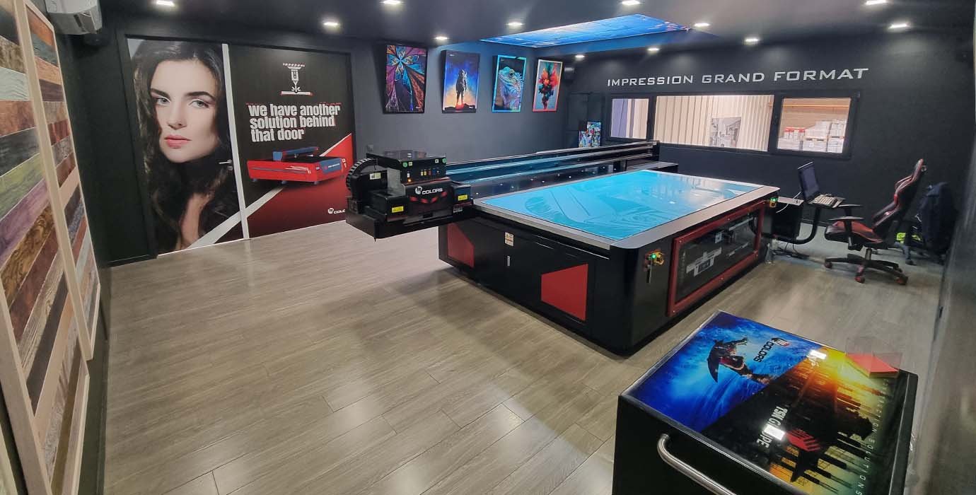 Impression Grand Format - Yotta Machine - My Colors - Belgique - Service Printer
